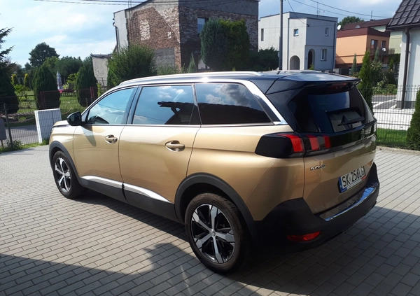 Peugeot 5008 cena 89999 przebieg: 104000, rok produkcji 2017 z Katowice małe 436